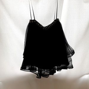 My Michelle black skirt with embellished waste. Size 9